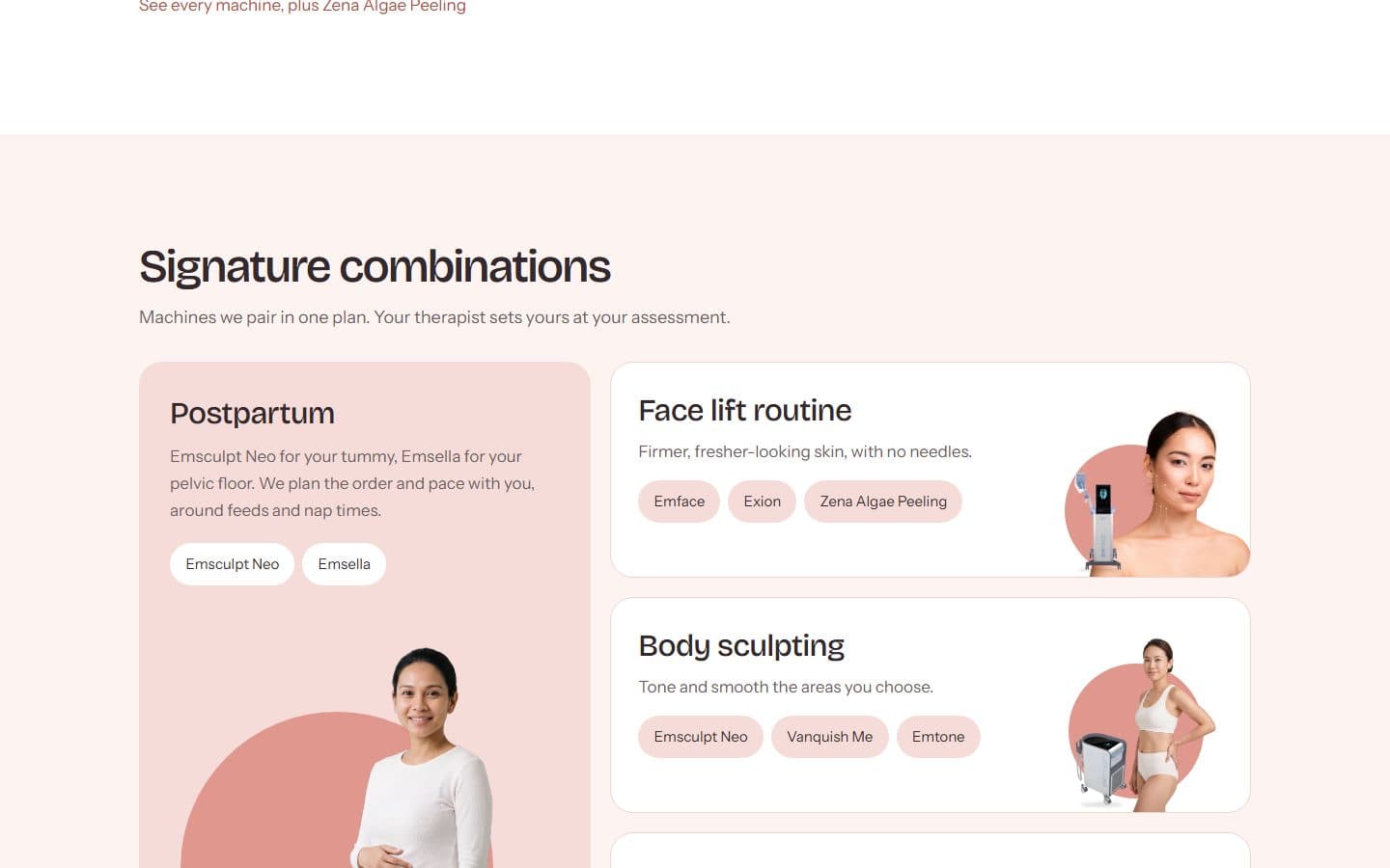 Signature combinations for common goals.