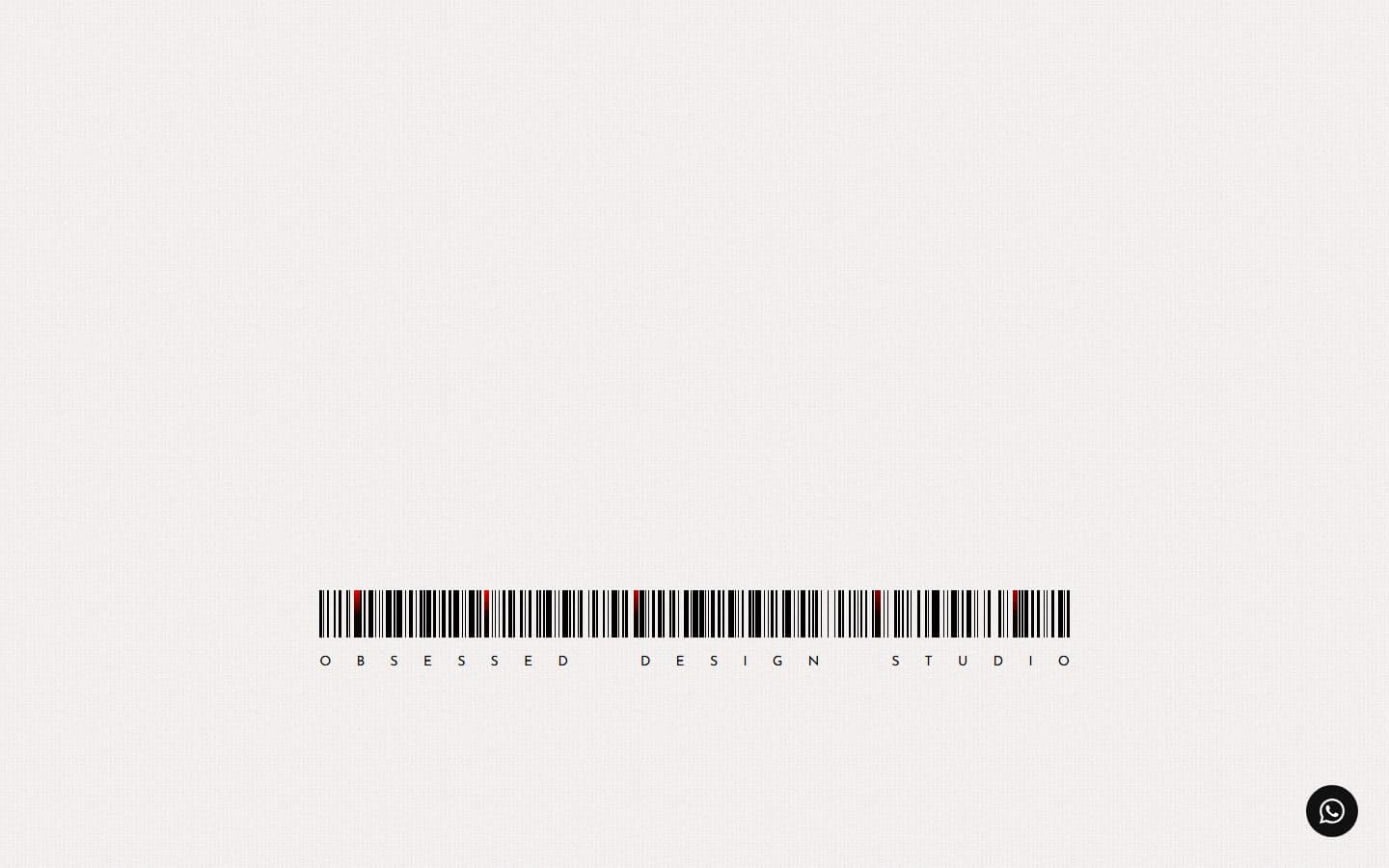 The barcode homepage: each bar is a page.